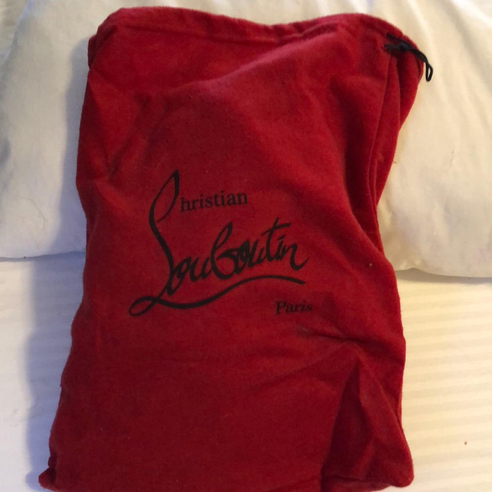 Authentic Christian Louboutin booties size 38